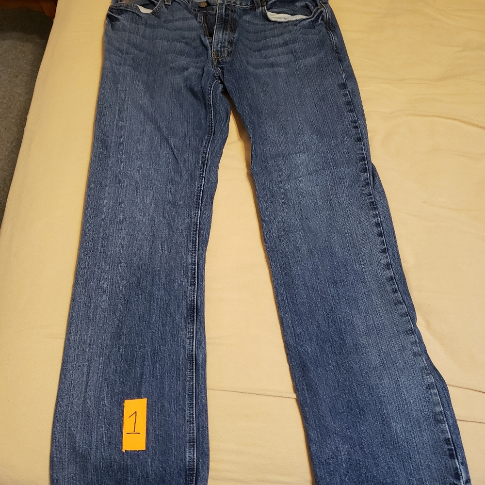 Mens Ariat Low Rise Boot Cut Jeans